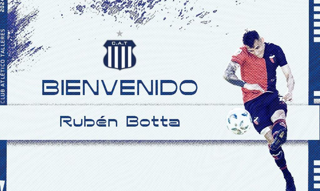 Botta fue anunciado como nuevo jugador de Talleres.