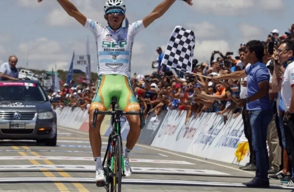 Gonzalo Najar fue el ganador de la Vuelta a San Juan.