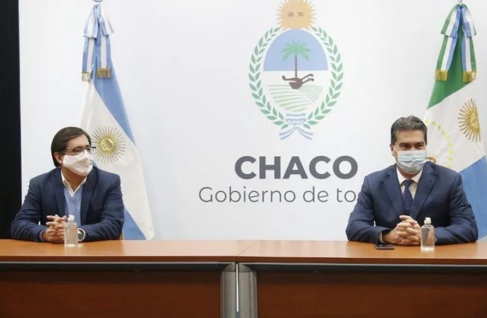 Capitanich con intendentes de Chaco