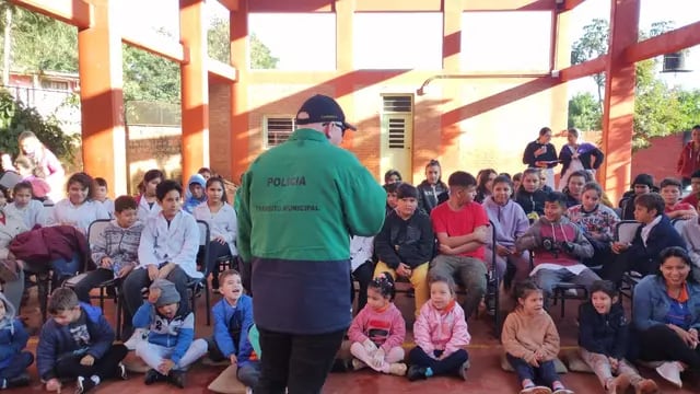 Realizaron charlas sobre seguridad vial en escuelas de Iguazú