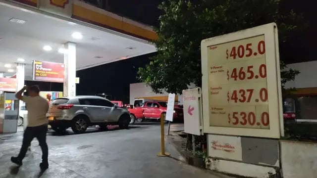 Aumento sorpresivo del combustible en Puerto Iguazú