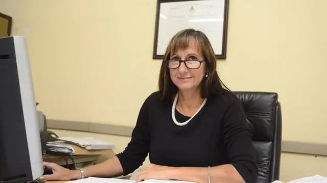Cristina Fortunato, jueza de la investigación penal preparatoria de Rafaela