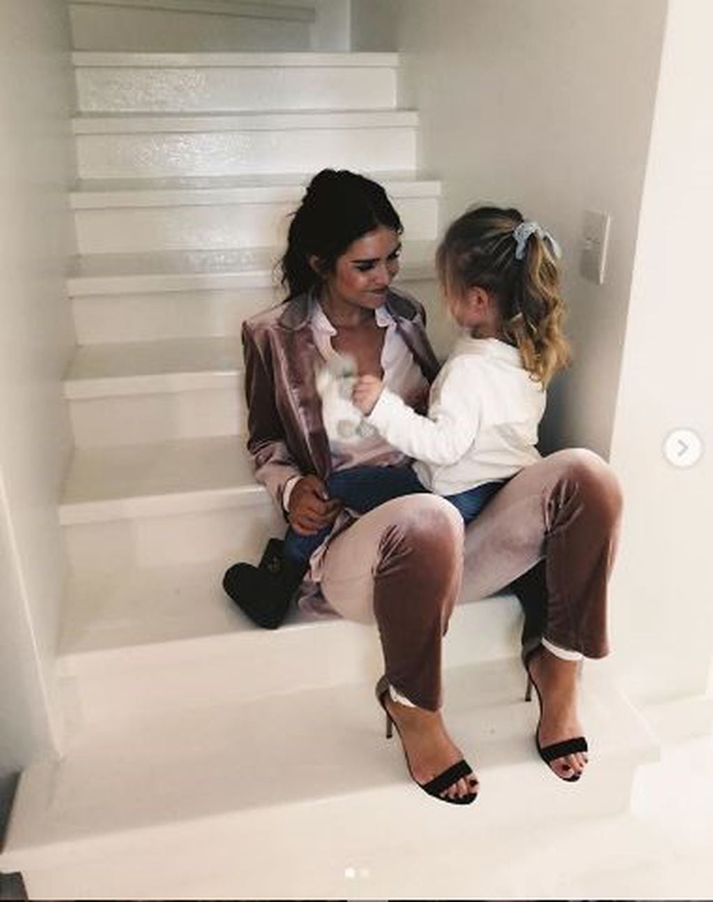 Zaira Nara junto a su hija Malaika, fruto de su relación con Jakob Von Plessen (Fuente: Instagram)