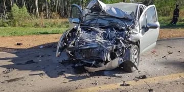 Accidente en cadena en Gobernador Roca: hay dos heridos y daños materiales