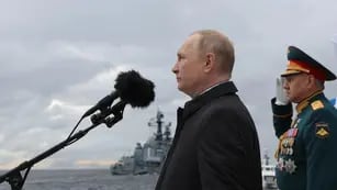 Vladimir Putin en San Petersburgo