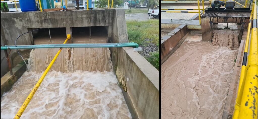 Los altísimos niveles de turbiedad y daños provocados por la fuerza del caudal en las tomas de agua, llevaron al colapso a varias plantas potabilizadoras en Jujuy.