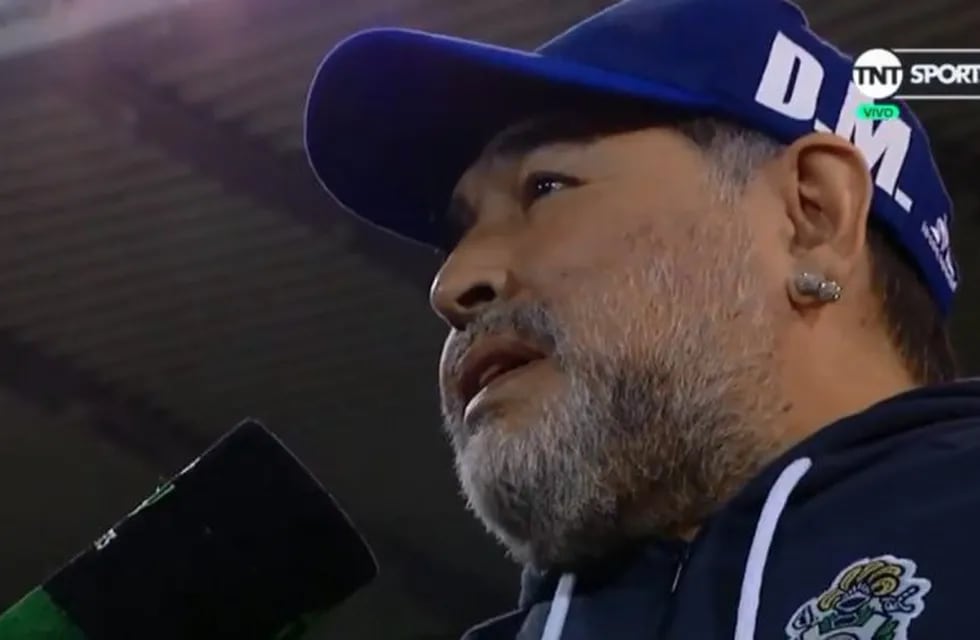 Maradona en el Kempes.