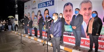 candidatos del Frente Cambia Jujuy 2021