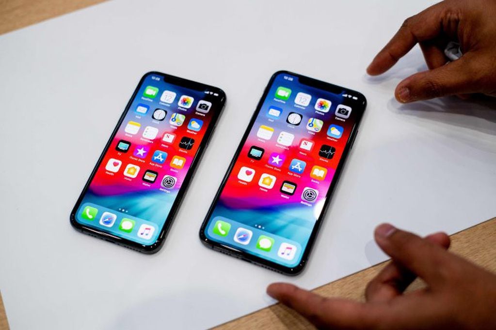 iPhone Xs Max y iPhone Xs (AFP)