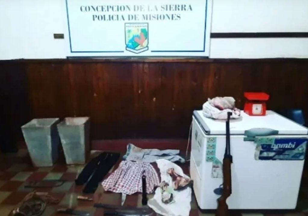 Concepción de la Sierra: tres individuos detenidos por abigeato.