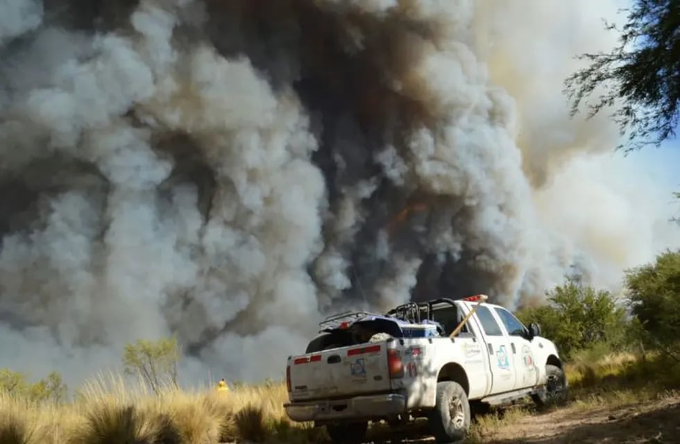 Ya son más de 600 mil las hectáreas quemadas por los incendios en La Pampa.