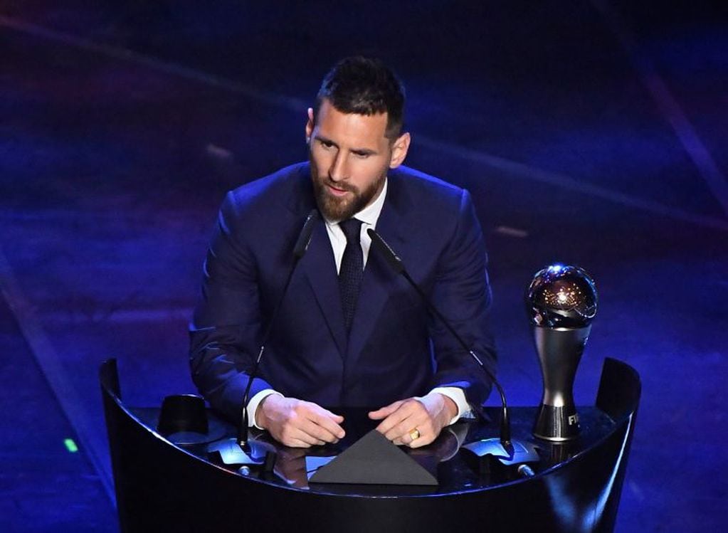Lionel Messi votó a Gallardo en los premios The Best (Foto: Flavio Lo Scalzo/REUTERS)