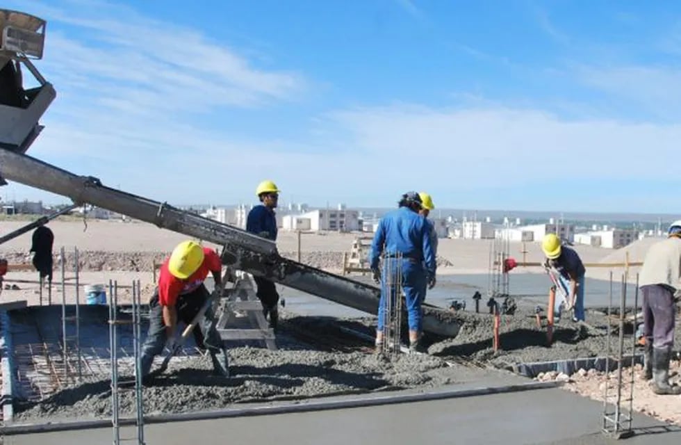 La construcción continúa en alza en Neuquén.