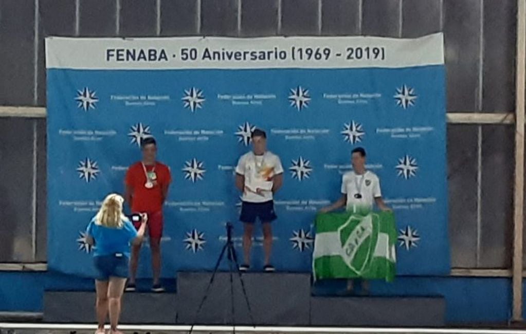 Benjamin Ghione medalla de bronce en Buenos Aires