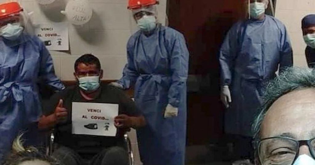 El jefe de los Bomberos Voluntarios de Salta venció al coronavirus tras 20 días con respirador (Clarín)