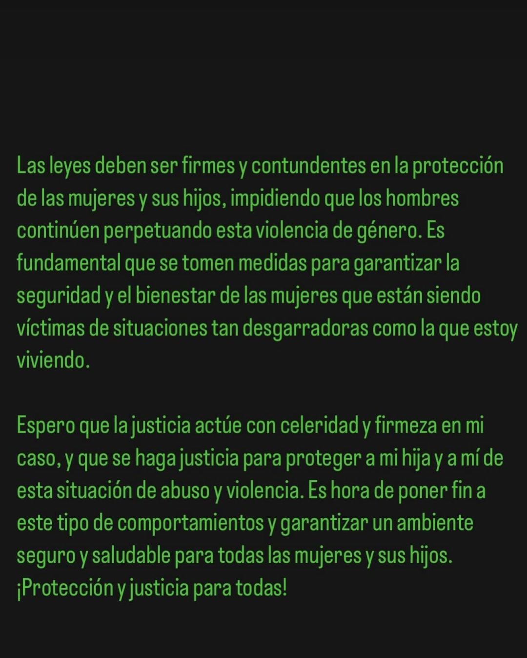 Magalí Mora contó que el padre de su hija le pide la tenencia