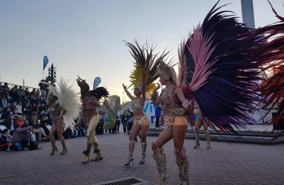 Carnaval en el centro porteño