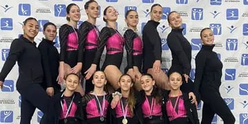 El equipo de Akros se quedó con varios títulos nacionales, de gimnasia artística.