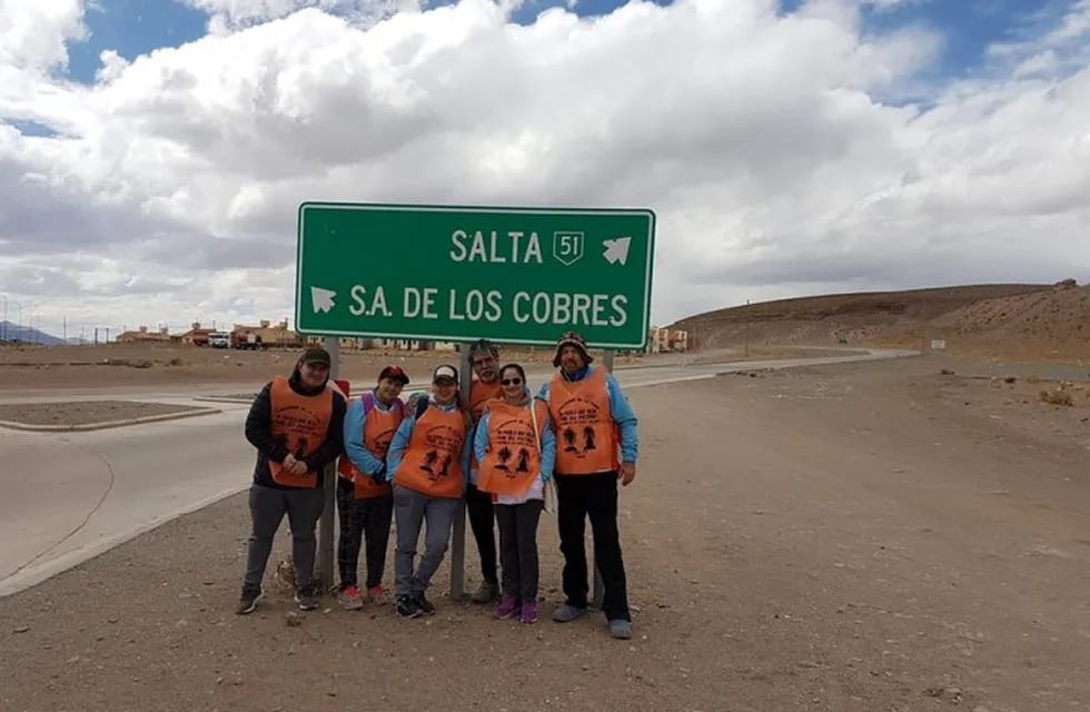 Peregrinos de Tierra del Fuego caminarán desde San Antonio de Los Cobres (Facebook)