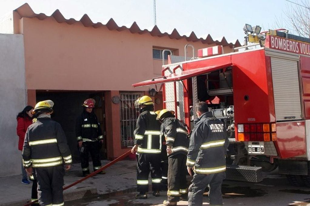 Incendio Bomberos Arroyito