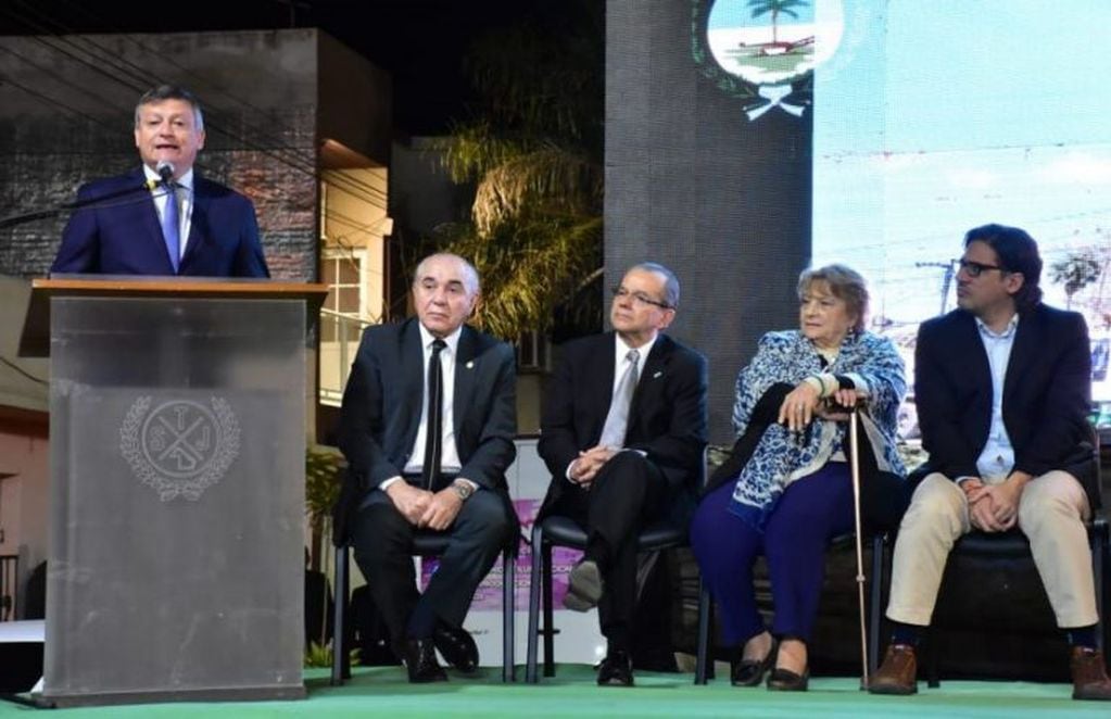 Inauguración del nuevo edificio judicial: "Es una reparación histórica en materia de justicia", señaló Peppo. (Web).