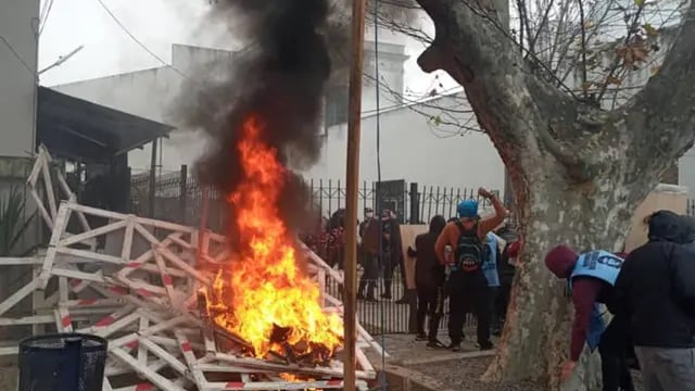 Incidentes en la Municipalidad de Lomas de Zamora.