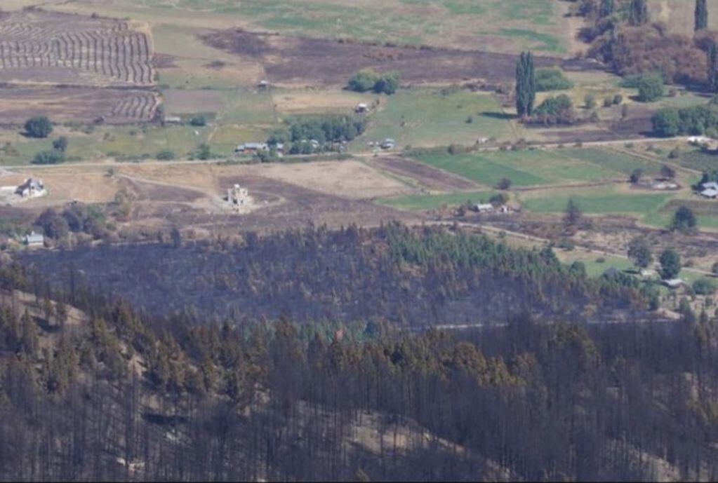 Miles de hectáreas fueron alcanzadas por los seis focos de incendios intencionales de los últimos días. Los pueblos que comprenden la Comarca Andina, exigen al Estado que cumplan las leyes y protejan los recursos naturales del país. 