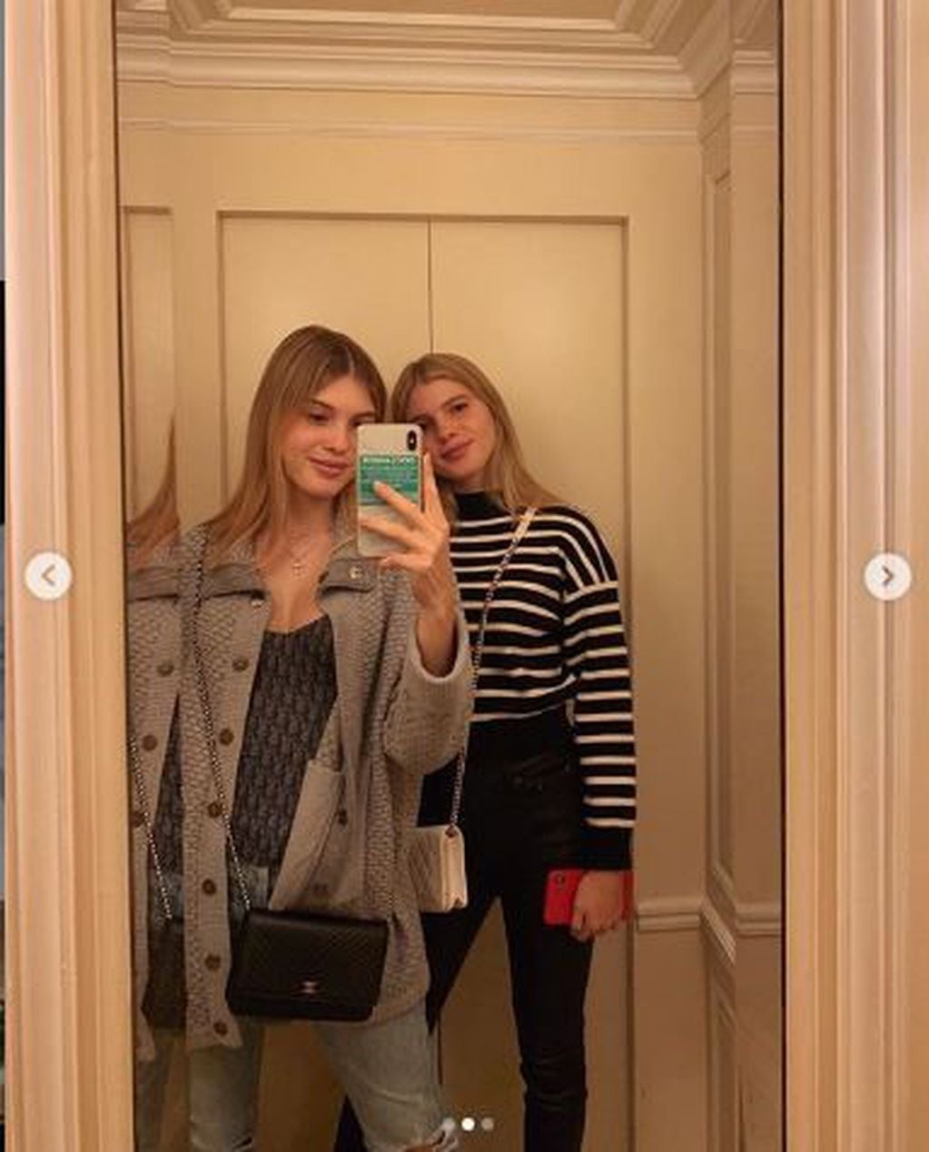 Victoria y Cristina Iglesias abrieron su cuenta de Instagram en 2017