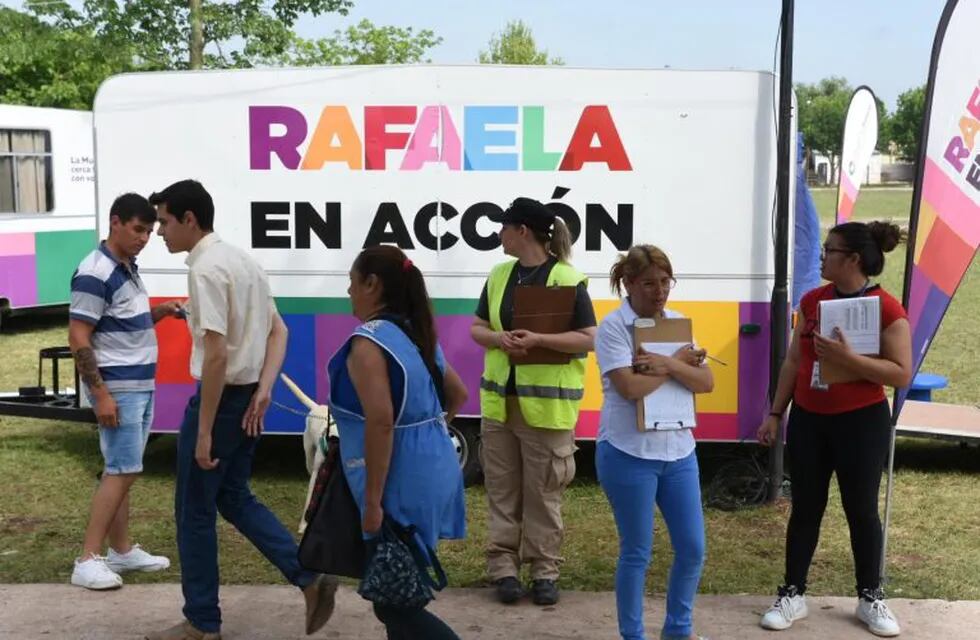El dispositivo móvil Rafaela en Acción llega al último barrio de 2019 (Prensa Municipalidad de Rafaela)