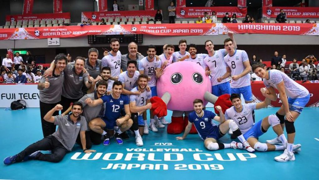La Selección Argentina de vóley cerró el año con triunfo y quinto puesto en la Copa del Mundo de Japón (Foto: FIVB)