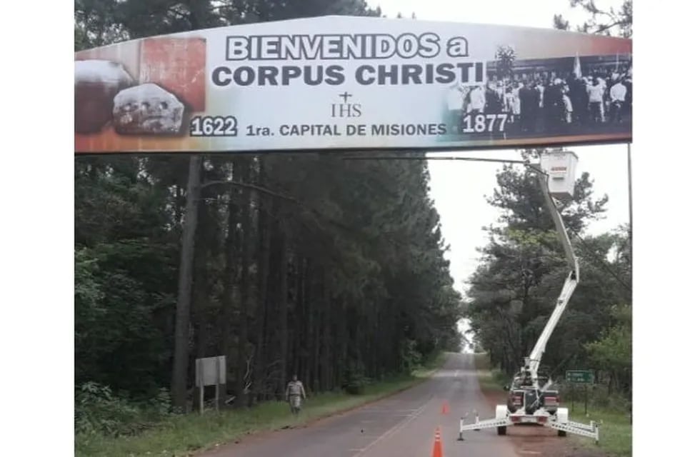 Energía de Misiones habilitó una nueva línea de 8 kilómetros en Corpus