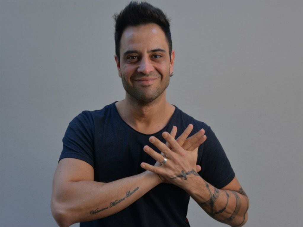Lisandro Márquez, cantante de cuarteto, ex vocalista de la banda Sabroso.