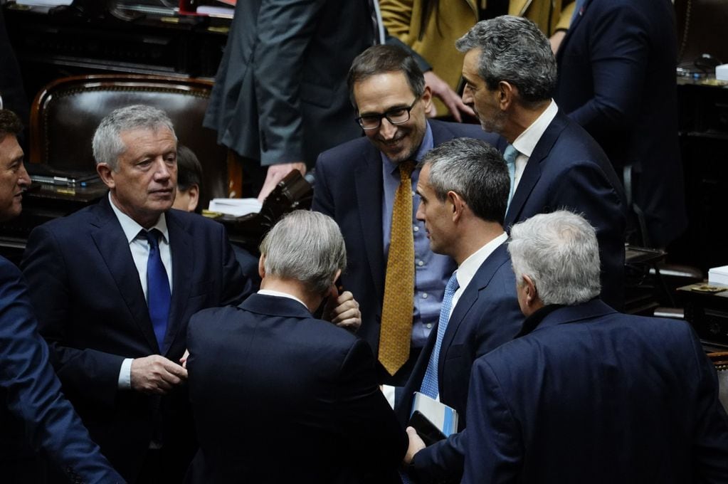 El debate de la Ley Bases en la Cámara de Diputados (Foto: Federico López Claro)