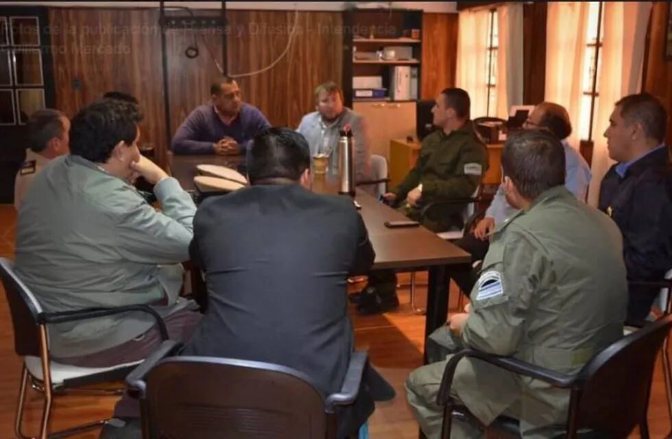 los antiguos reunión de fuerzas de seguridad