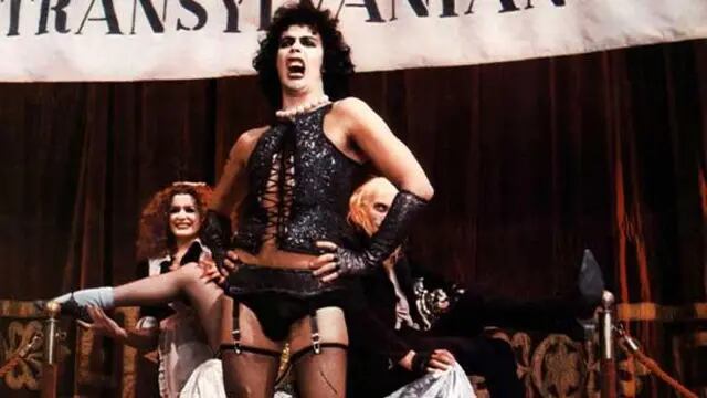 THE ROCKY HORROR PICTURE SHOW. El actor Tim Curry, como el Dr. Frank-N-Furter.