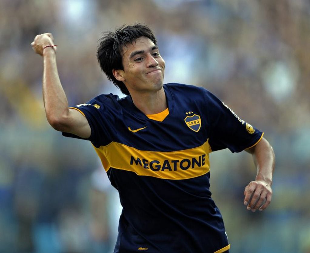 Nicolás Gaitán jugó en Boca entre 2008 y 2010. (AFP)