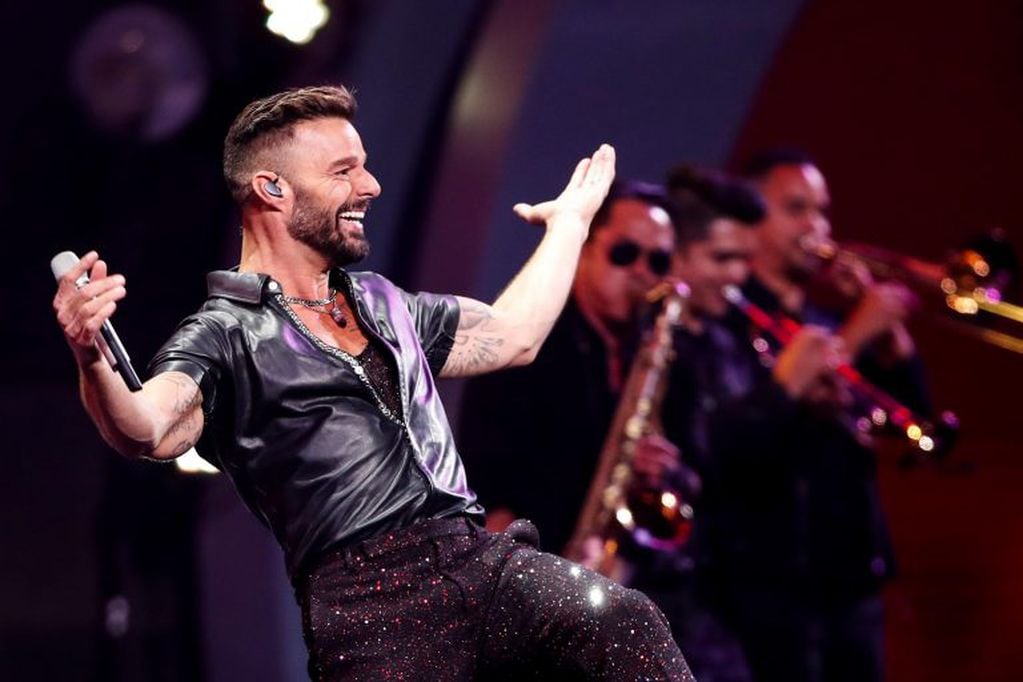 Ricky Martin en el festival (Foto:EFE/Alberto Valdes)