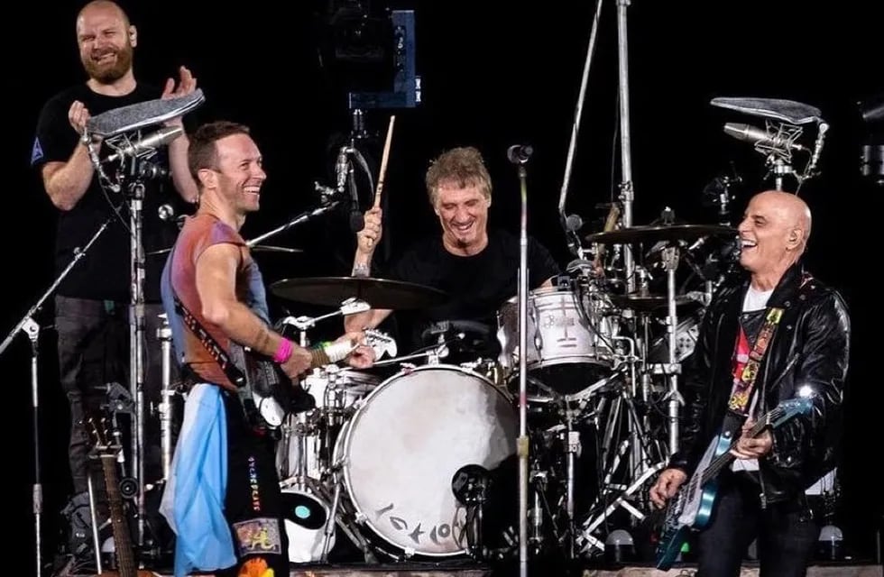 Coldplay invitó al escenario a Soda Stereo.