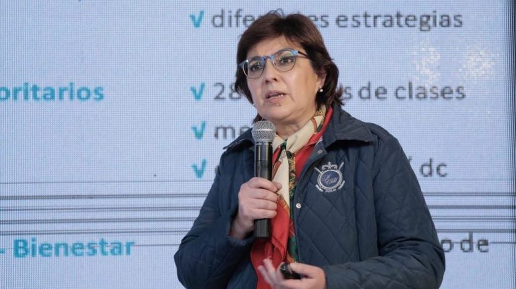 Isolda Calsina, ministra de Educación de Jujuy
