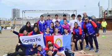 Deportistas de Pérez participaron en los Nacionales Evita en Mar del Plata