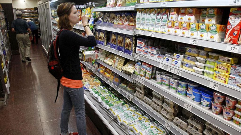SUPERMERCADOS. Los precios de los alimentos aumentaron 0,5 por ciento, según el Indec (DyN / Archivo).