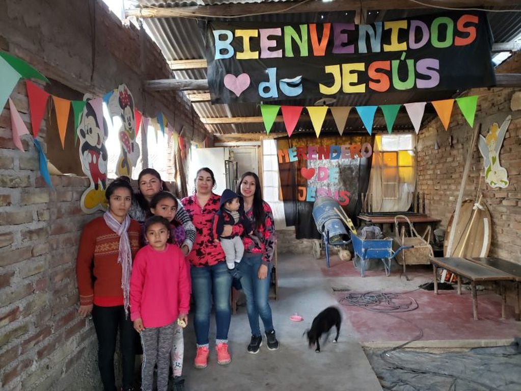 Merendero Corazón de Jesús, Las Heras Mendoza. (Foto: Rocío Sileci)