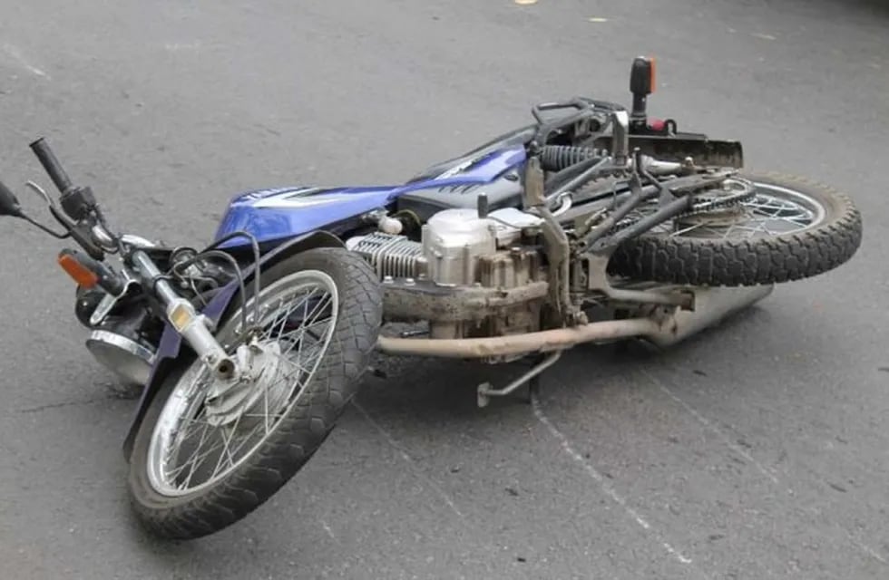 Accidente de moto, imagen ilustrativa. (Web)