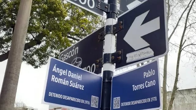 Noche de los Lápices: colocaron carteles en nombre de desaparecidos de la Escuela Técnica N°3