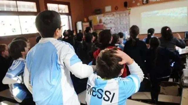 Las escuelas mendocinas durante el Mundial