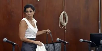 La fiscal Victoria Huergo simuló ahorcarse en plena audiencia para probar que María Luján Alva fue asesinada.