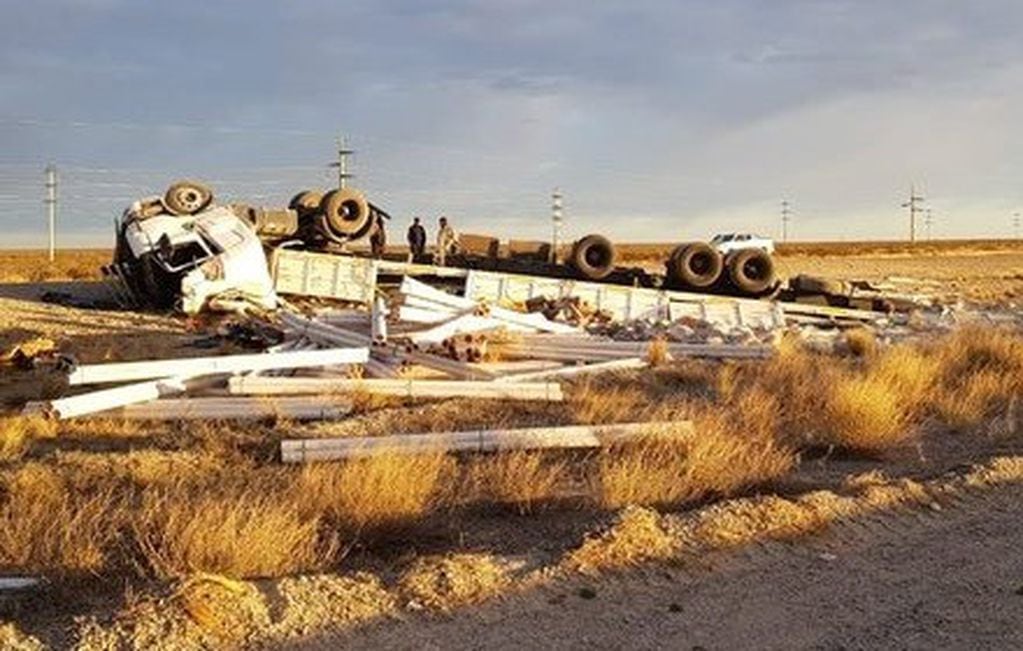 Accidente en la ruta 3. Foto Jornada