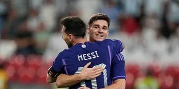El autor de cuatro goles en Medio Oriente respondió con sinceridad y Lionel Messi no es.
