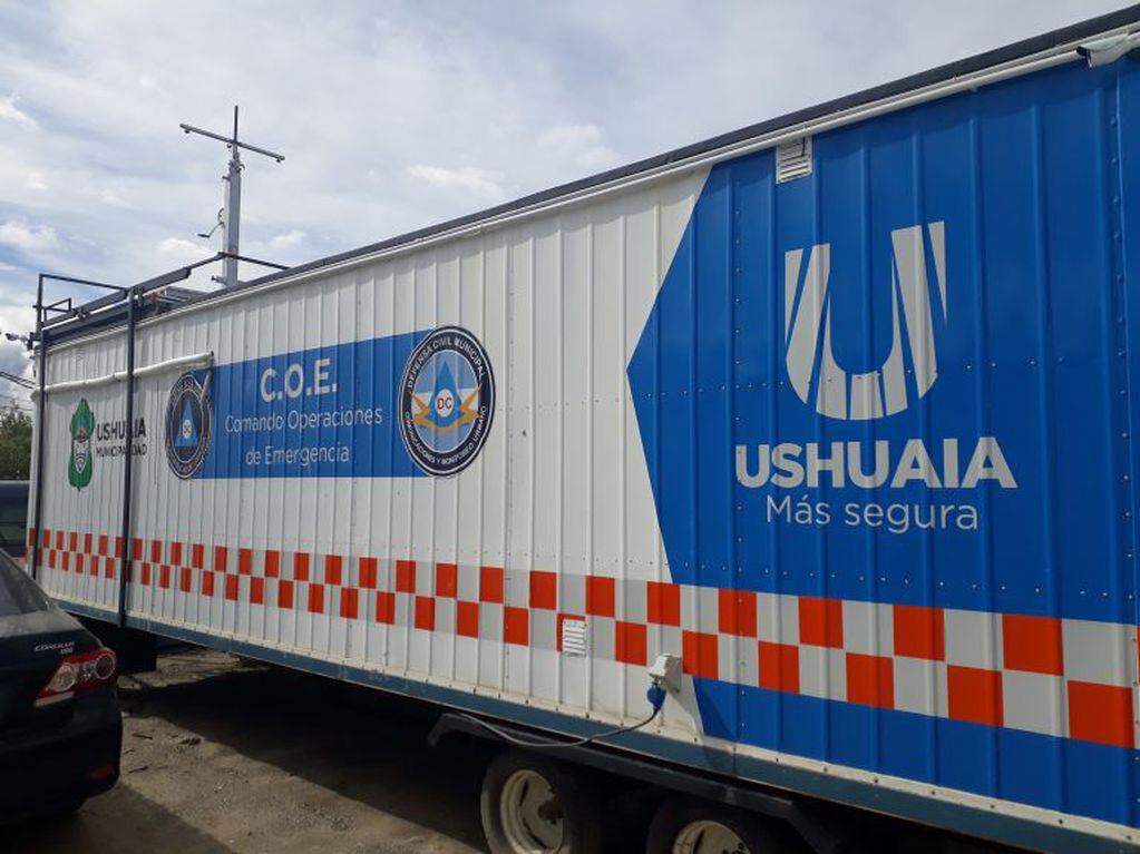 Comisión de Auxilio Ushuaia - Comando Operaciones de Emergencia móvil