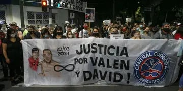 Marcha en pedido de Justicia por David y Valentino Pizorno